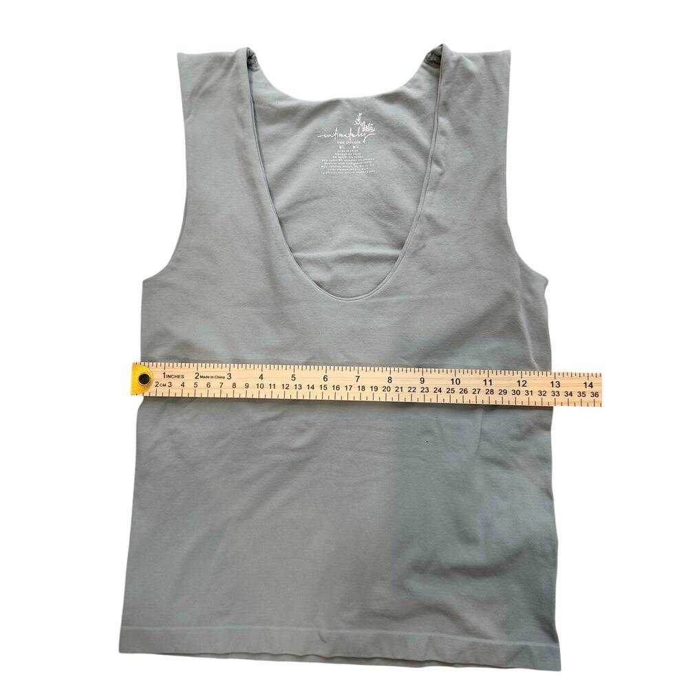 Free People Clean Lines Muscle Cami Size M/L - Picture 4 of 6